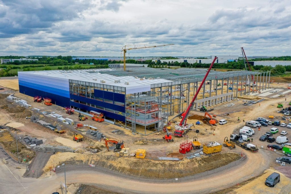 Watch logistics buildings being built in Sky Revolutions timelapse video