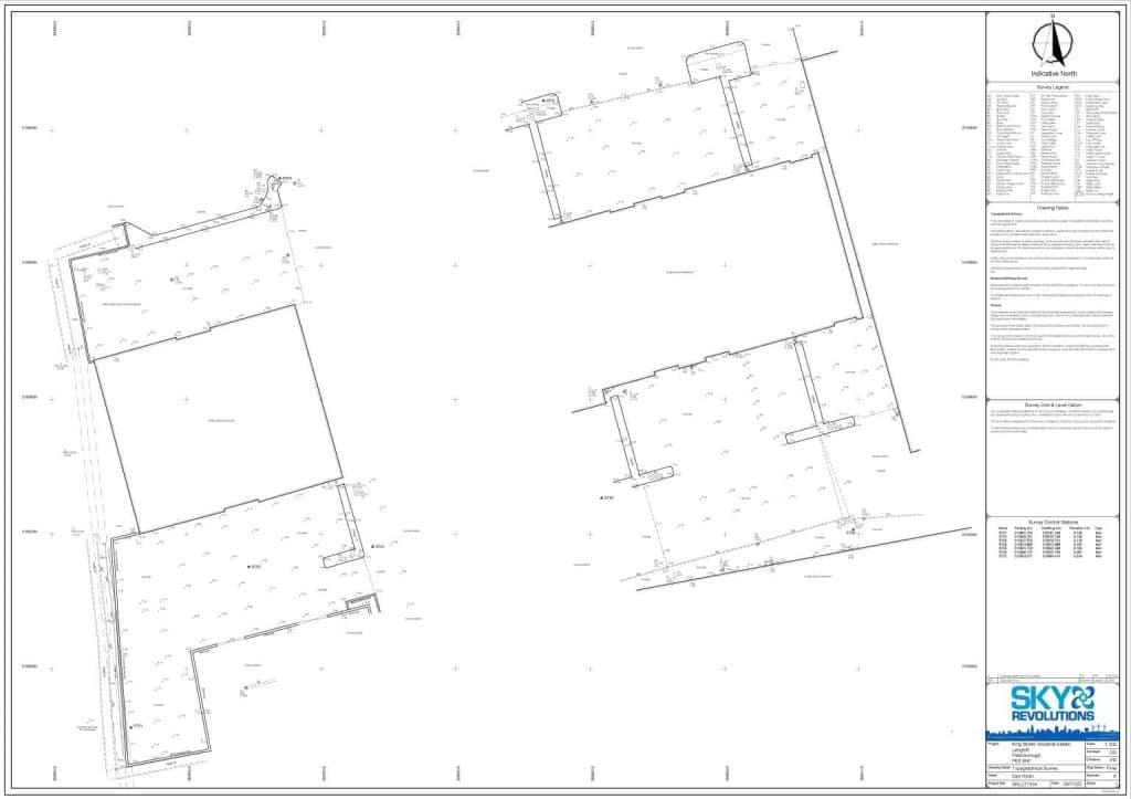 Site analysis done through topographic survey