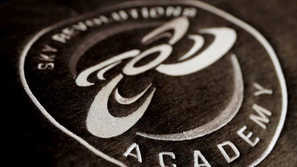 Up-close shot of merchandise