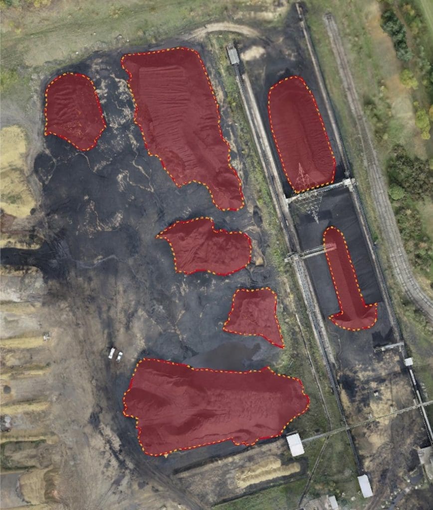 Aerial Surveying Services - Stockpile surveys by Sky Revolutions